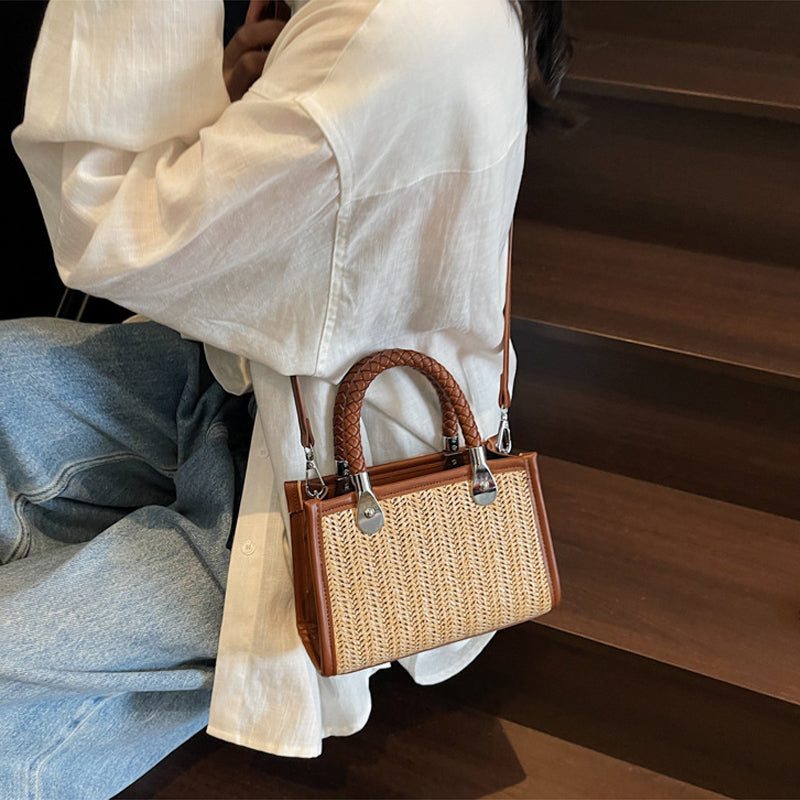 Woven Shoulder Bag