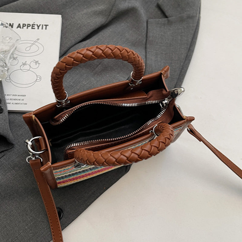 Woven Shoulder Bag