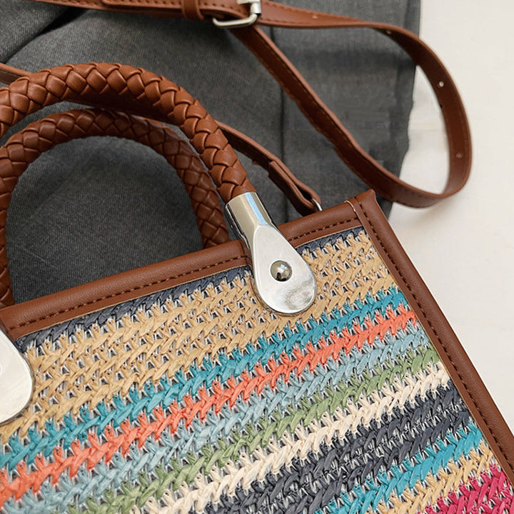 Woven Shoulder Bag