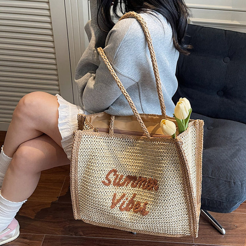 Casual Woven Bag