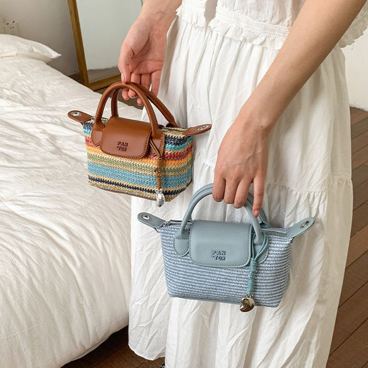 Woven Crossbody Bag