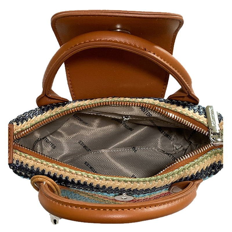 Woven Crossbody Bag