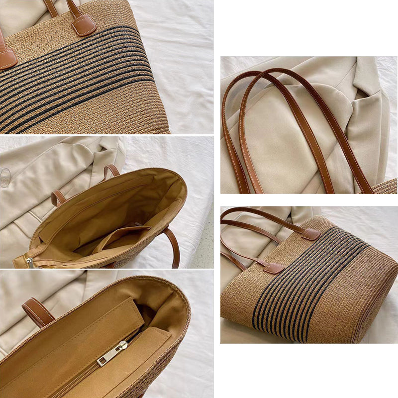 Rattan Tote Bag