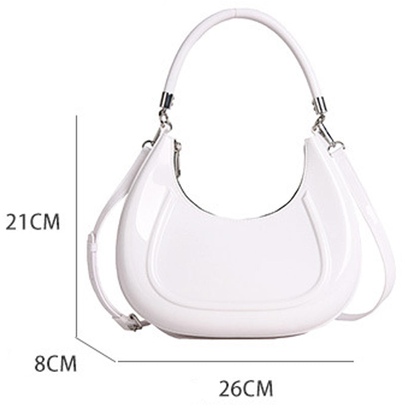 Jelly Color Moon Bag